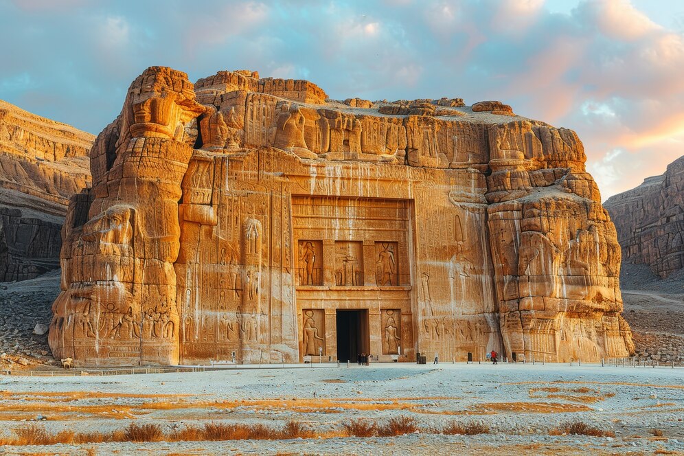 the Ancient Ruins of Petra, Jordan