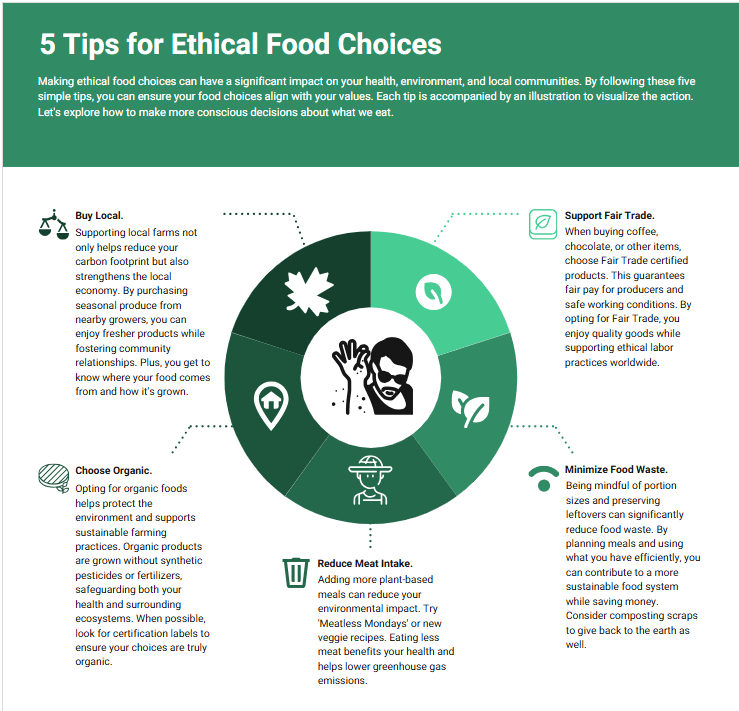 5 tips for ethical food choices